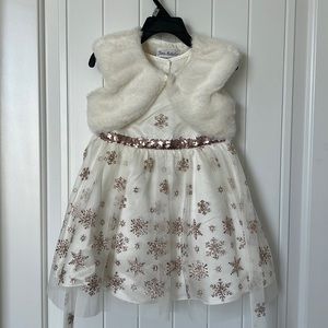 NWOT! Toddler snowflake dress